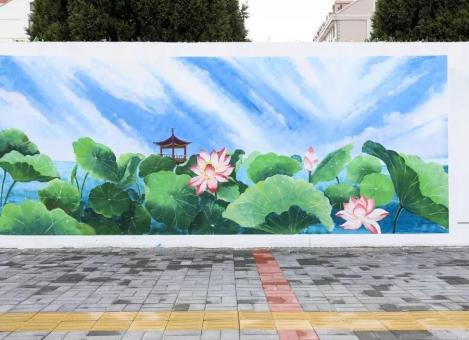 禄丰墙绘施工材料制作工艺说明