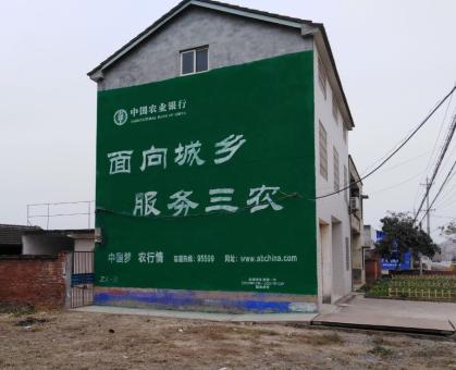 禄丰为什么制作墙体广告