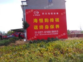 禄丰墙体广告影响褪色的因素