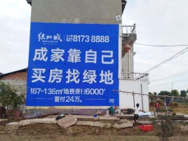 禄丰墙体广告位置选择重要性