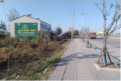 禄丰书山南院墙体广告