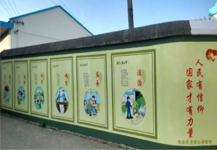禄丰文化墙施工攻略