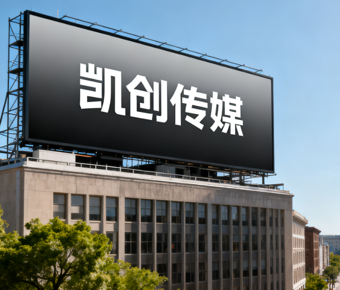 禄丰户外广告牌的设计与制作