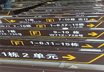 禄丰广告标识中，常见的几种安装方式。