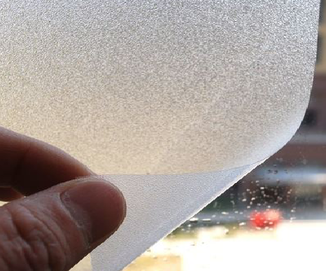 禄丰玻璃门外面粘广告用什么材料好？